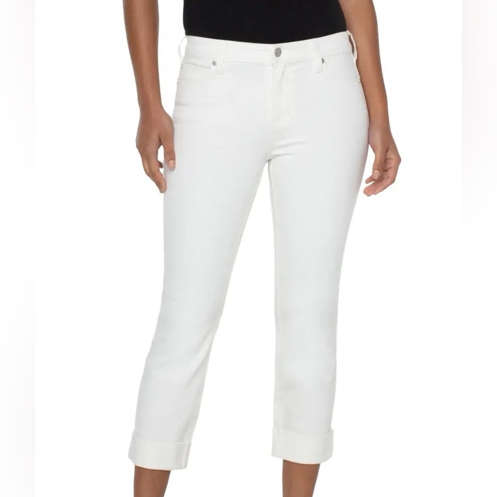 NWT Liverpool Charlie Crop Pants